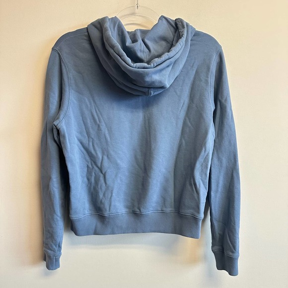 Coach New York Cotton Hoodie Blue Varsity Cursive C Size Large **See Description - Picture 12 of 13